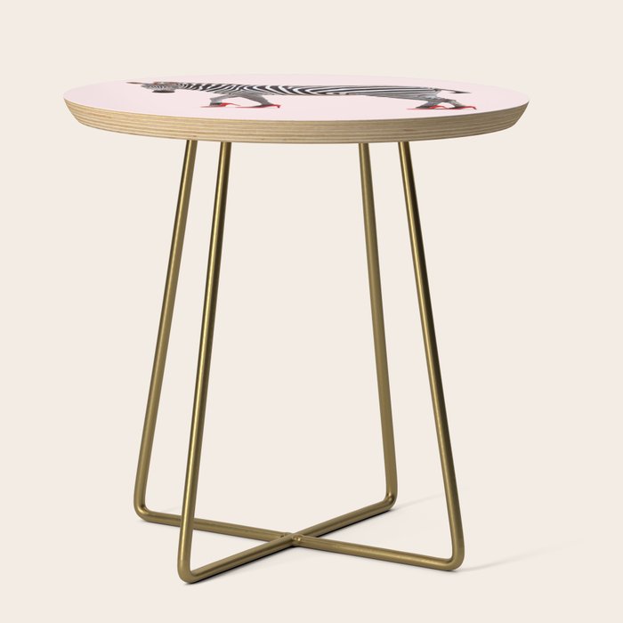HIGH HEEL ZEBRA Side Table Gallery Image 1