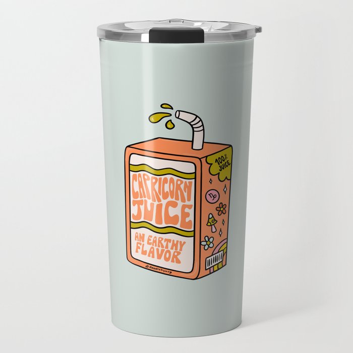 Capricorn Juice Box Travel Mug Gallery Image 1