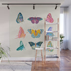 Tropical Butterflies Wall Mural Gallery Image 1