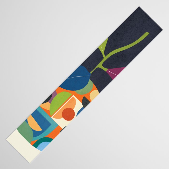 Abstract fruit shapes 01 Table Runner Gallery Image 3