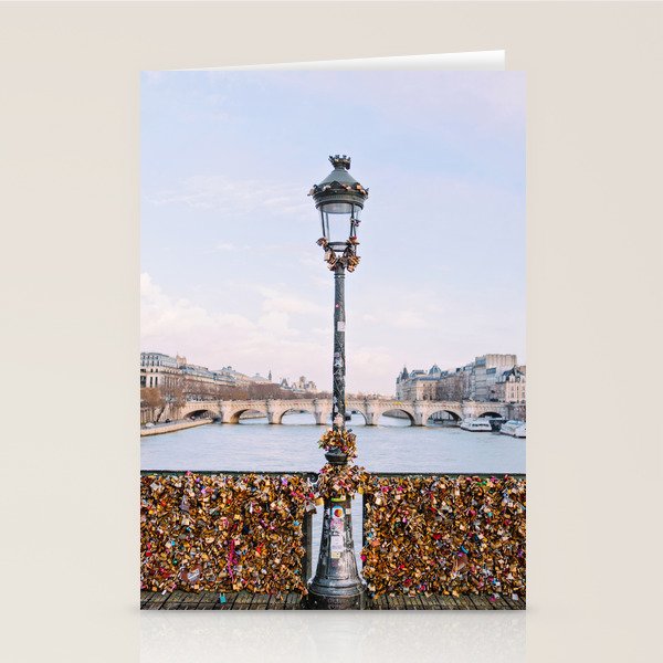 Love Locks - Paris Photography Stationery Card Gallery Image 1