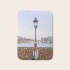 Love Locks - Paris Photography Bath Mat Gallery Image 1