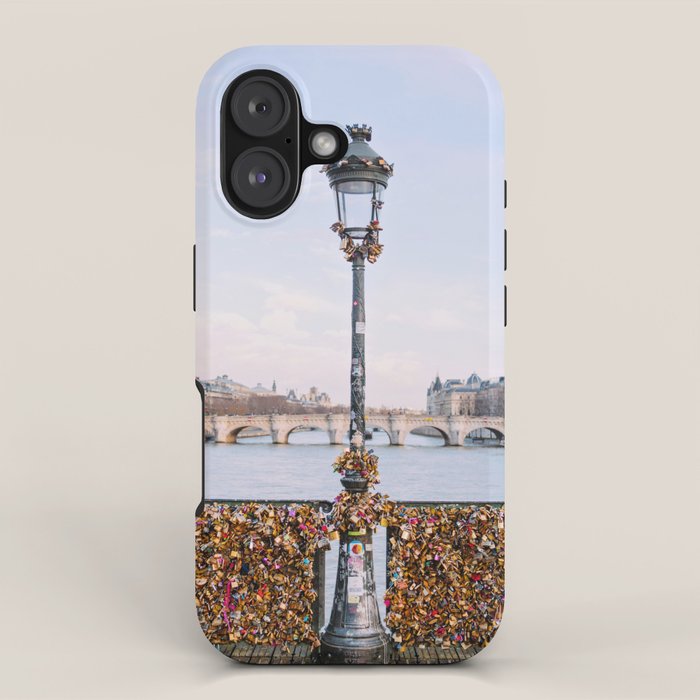 Love Locks - Paris Photography iPhone Case Gallery Image 1