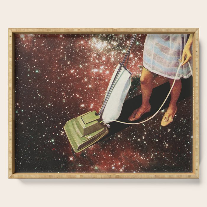 Star-dust - Vacuum cleaner Serving Tray Gallery Image 1