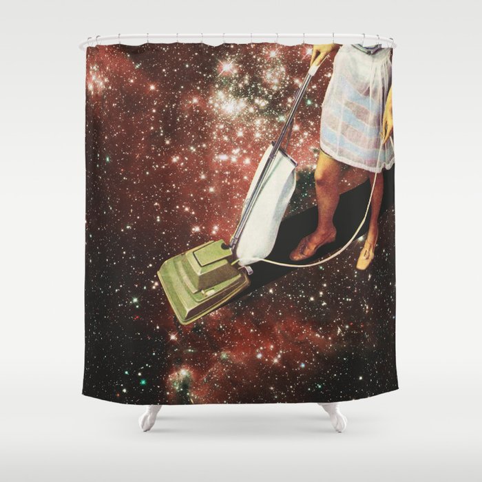Star-dust - Vacuum cleaner Shower Curtain Gallery Image 1