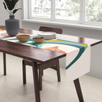 Tropical Fish and Coral Pattern Table Runner Gallery Image 2