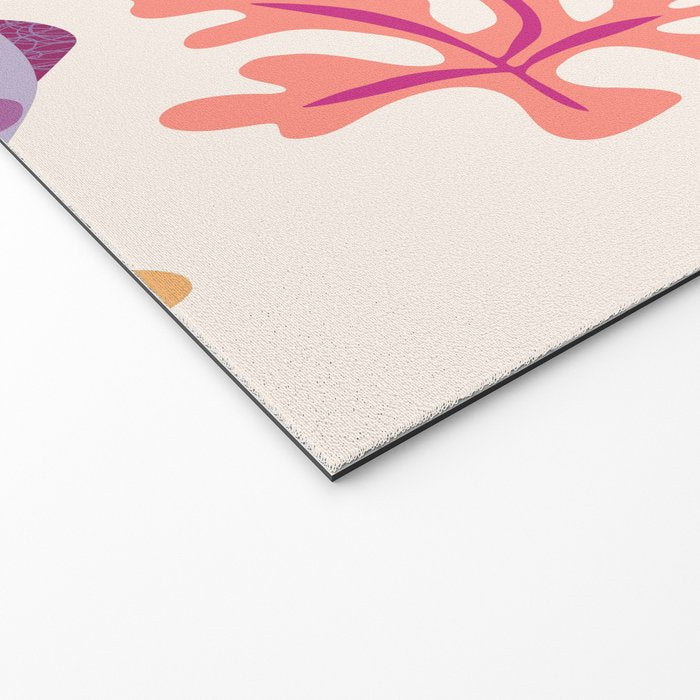 Tropical Fish and Coral Pattern Welcome Mat Gallery Image 2