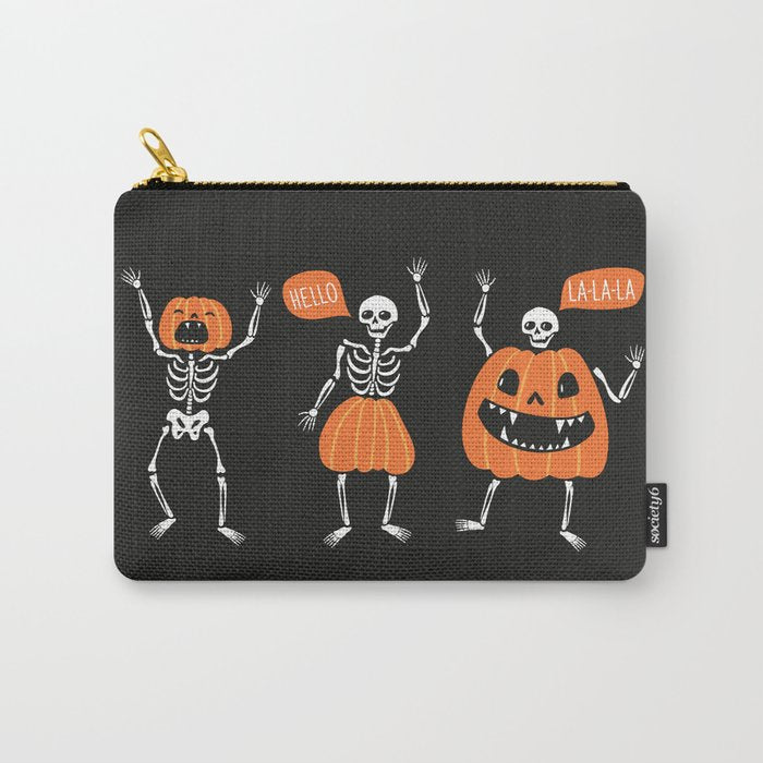 Pumpkin costume Carry All Pouch Gallery Image 1