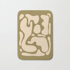 Modern Abstract Minimal Shapes 138 Bath Mat Gallery Image 1