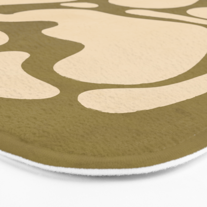 Modern Abstract Minimal Shapes 138 Bath Mat Gallery Image 3