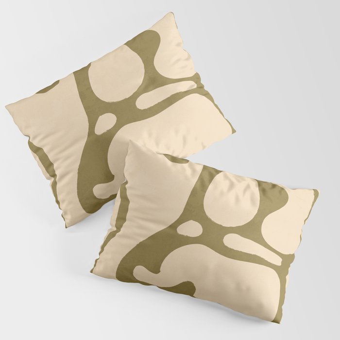 Modern Abstract Minimal Shapes 138 Pillow Sham Gallery Image 1