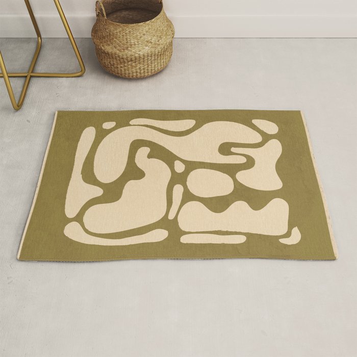 Modern Abstract Minimal Shapes 138 Rug Gallery Image 1