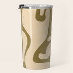Modern Abstract Minimal Shapes 138 Travel Mug Gallery Image 3