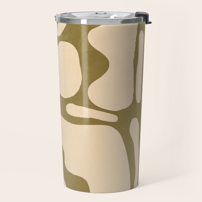 Modern Abstract Minimal Shapes 138 Travel Mug Gallery Image 2