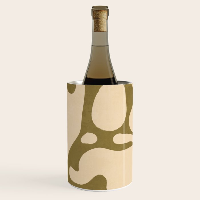 Modern Abstract Minimal Shapes 138 Wine Chiller Gallery Image 1