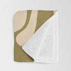 Modern Abstract Minimal Shapes 138 Throw Blanket Gallery Image 3