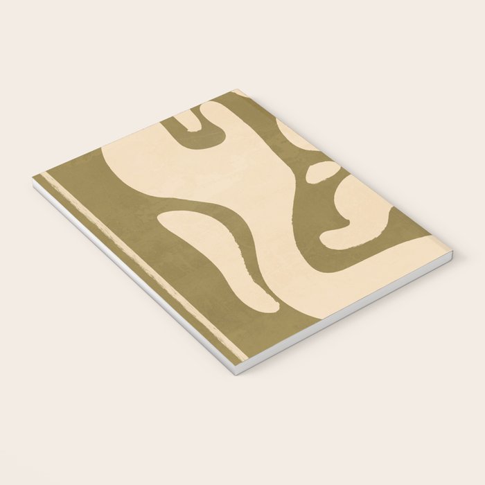 Modern Abstract Minimal Shapes 138 Notebook Gallery Image 3