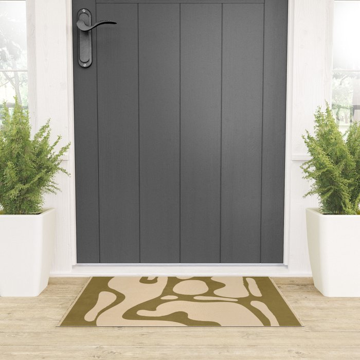 Modern Abstract Minimal Shapes 138 Welcome Mat Gallery Image 3