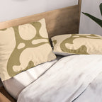 Modern Abstract Minimal Shapes 138 Pillow Sham Gallery Image 2