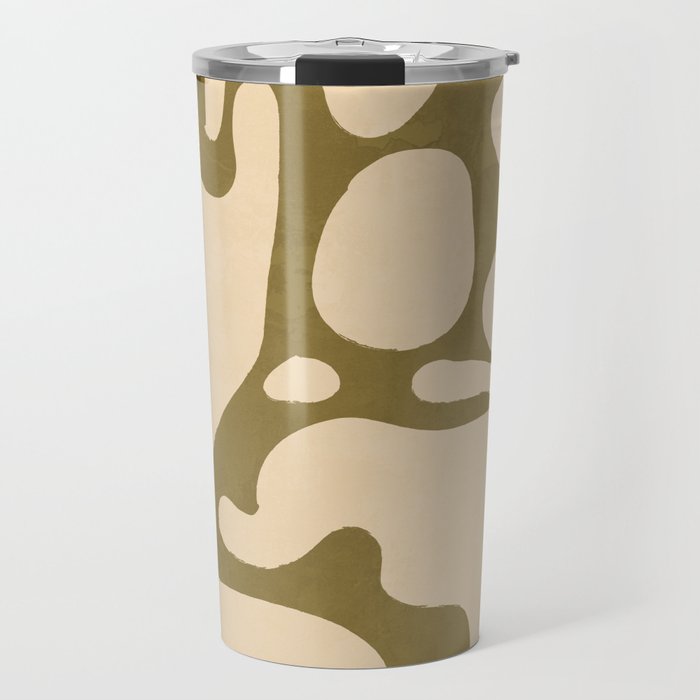 Modern Abstract Minimal Shapes 138 Travel Mug Gallery Image 1