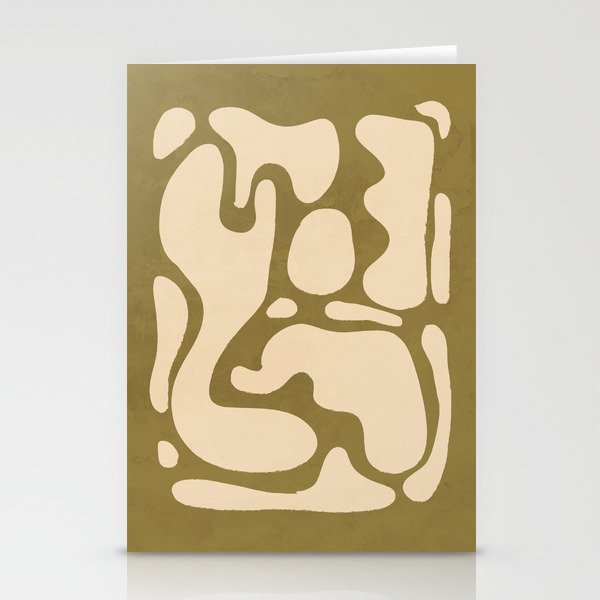 Modern Abstract Minimal Shapes 138 Stationery Card Gallery Image 2