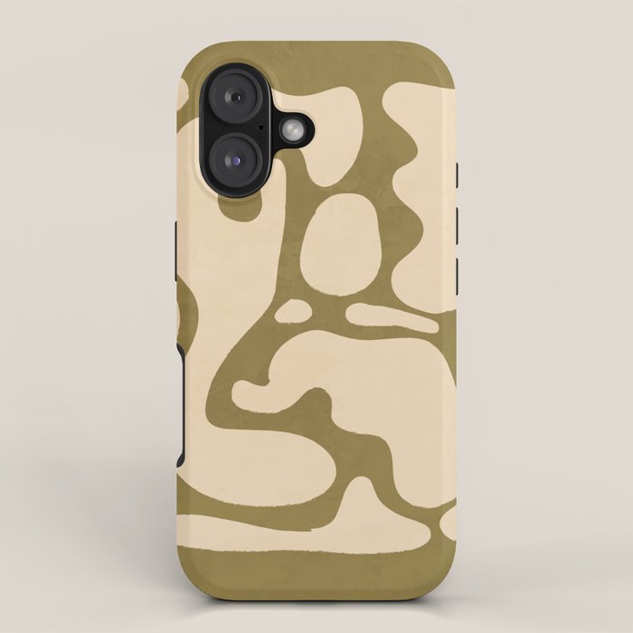 Modern Abstract Minimal Shapes 138 iPhone Case Gallery Image 1