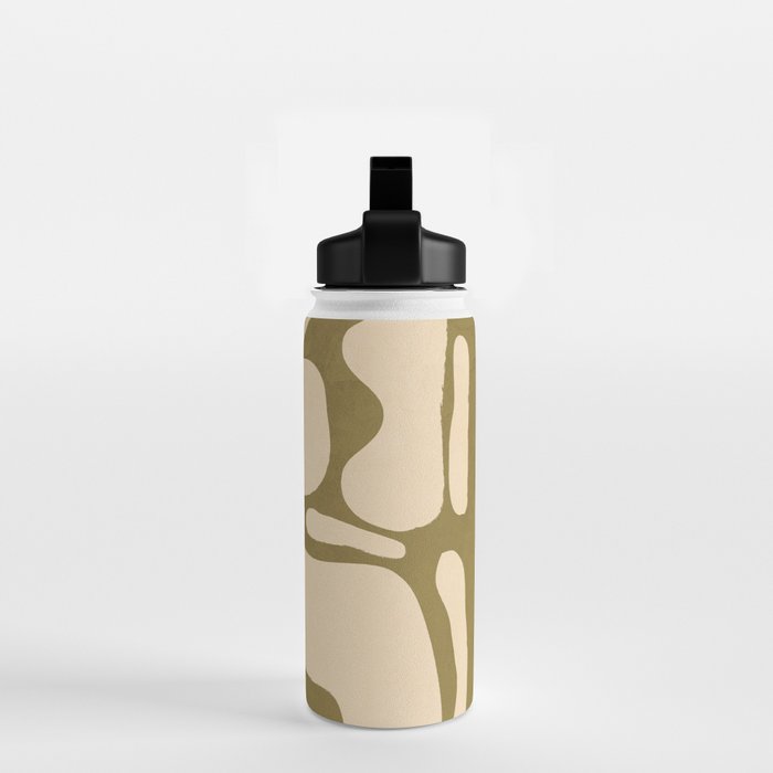 Modern Abstract Minimal Shapes 138 Water Bottle Gallery Image 2
