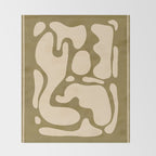 Modern Abstract Minimal Shapes 138 Throw Blanket Gallery Image 2