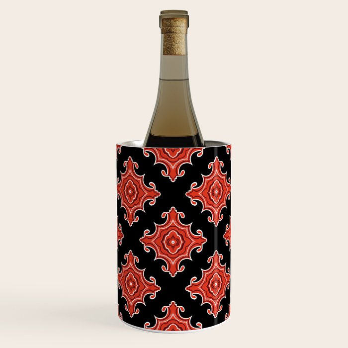 Red Waves Wine Chiller Gallery Image 1