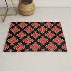 Red Waves Rug Gallery Image 1