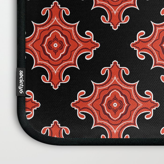 Red Waves Laptop Sleeve Gallery Image 3