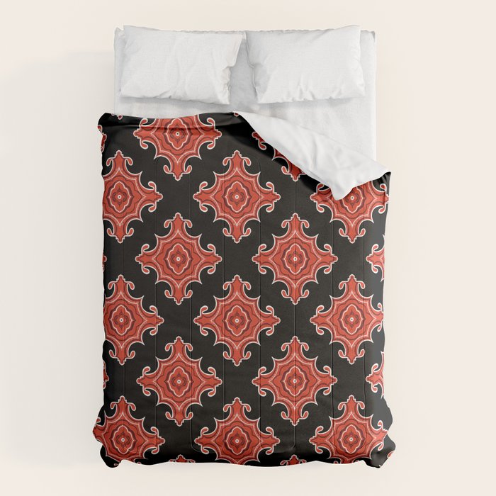 Red Waves Comforter Gallery Image 6