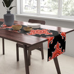 Red Waves Table Runner Gallery Image 2