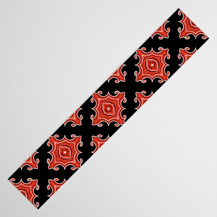 Red Waves Table Runner Gallery Image 3