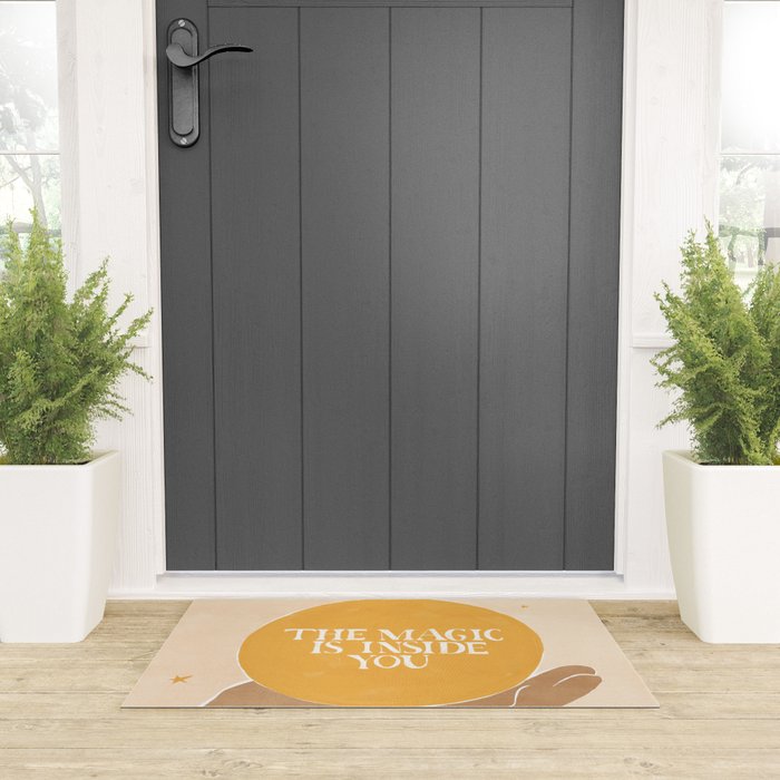 The Magic Is Inside You Welcome Mat Gallery Image 3