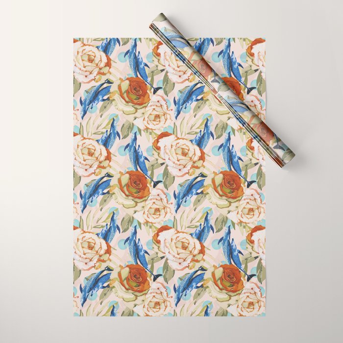 Dolphin Eternal Spring Charm Wrapping Paper Gallery Image 1