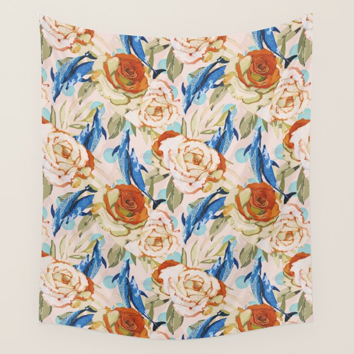 Dolphin Eternal Spring Charm Wall Tapestry Gallery Image 4