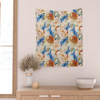 Dolphin Eternal Spring Charm Wall Tapestry Gallery Image 2