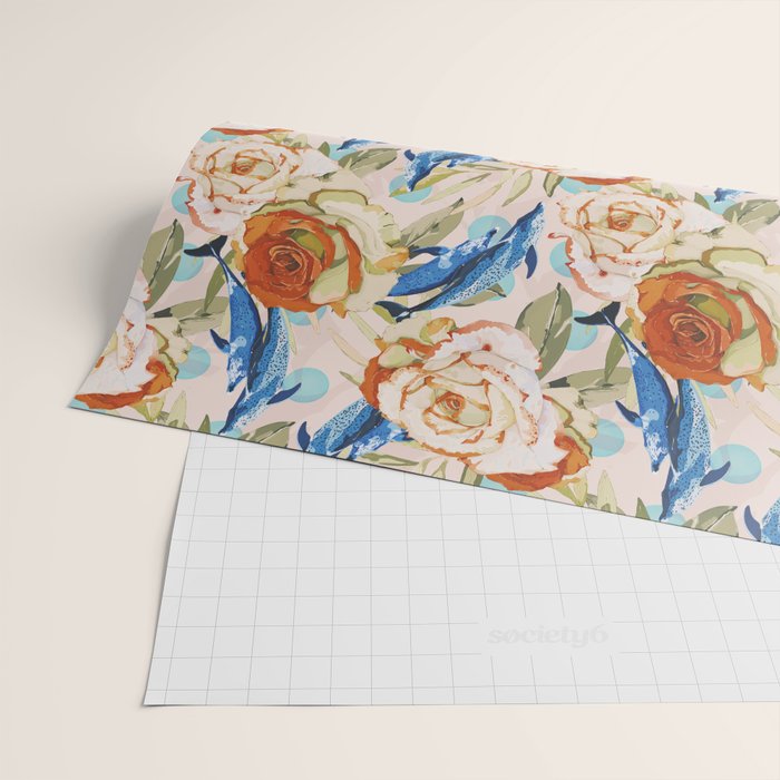 Dolphin Eternal Spring Charm Wrapping Paper Gallery Image 2
