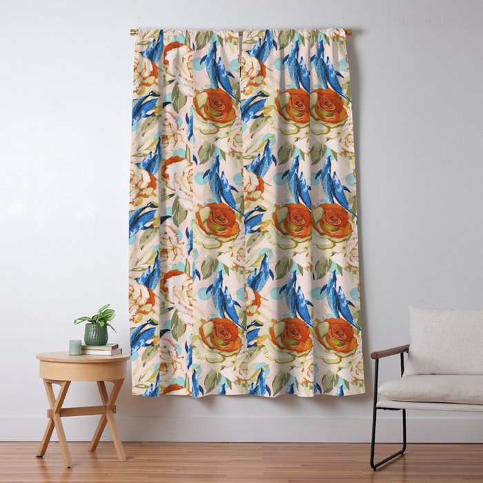 Dolphin Eternal Spring Charm Window Curtain Gallery Image 5