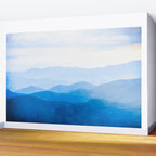 Smoky Mountain National Park Sunset Layers IV - Nature Photography Wall Mural Gallery Image 2