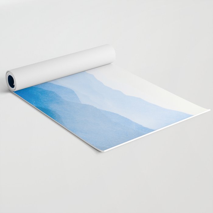 Smoky Mountain National Park Sunset Layers IV - Nature Photography Yoga Mat Gallery Image 2