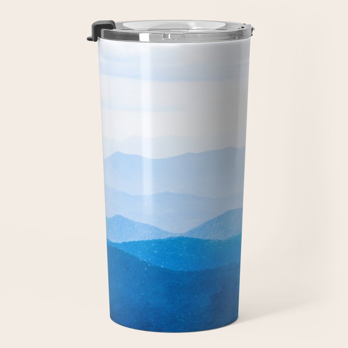 Smoky Mountain National Park Sunset Layers IV - Nature Photography Travel Mug Gallery Image 3