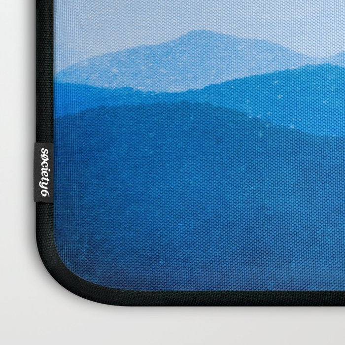 Smoky Mountain National Park Sunset Layers IV - Nature Photography Laptop Sleeve Gallery Image 3