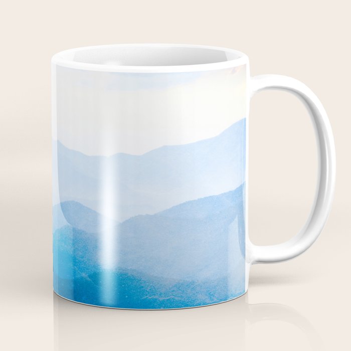 Smoky Mountain National Park Sunset Layers IV - Nature Photography Coffee Mug Gallery Image 1