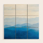 Smoky Mountain National Park Sunset Layers IV - Nature Photography Wood Wall Art Gallery Image 1