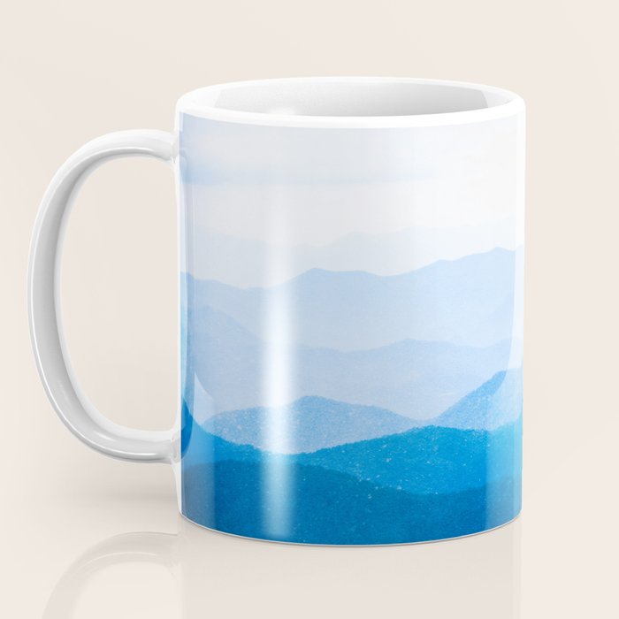 Smoky Mountain National Park Sunset Layers IV - Nature Photography Coffee Mug Gallery Image 3