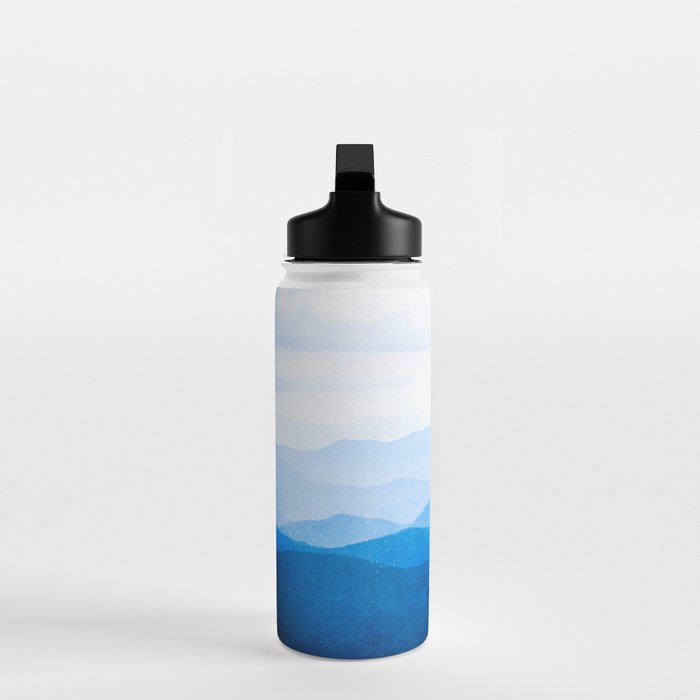 Smoky Mountain National Park Sunset Layers IV - Nature Photography Water Bottle Gallery Image 3