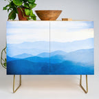 Smoky Mountain National Park Sunset Layers IV - Nature Photography Credenza Gallery Image 1
