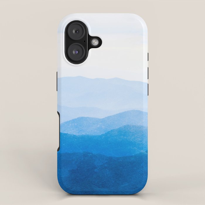 Smoky Mountain National Park Sunset Layers IV - Nature Photography iPhone Case Gallery Image 1